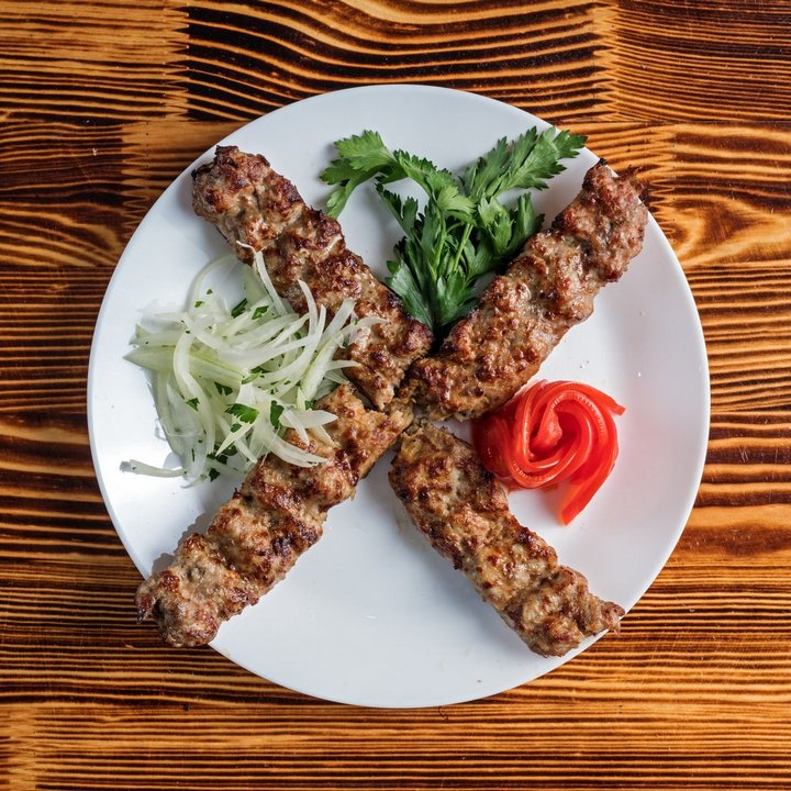 Люля-кебаб «говядина» – Шашлычный дом «Мангал-Хаус» – Блюда на углях от профессиональных поваров из Армении