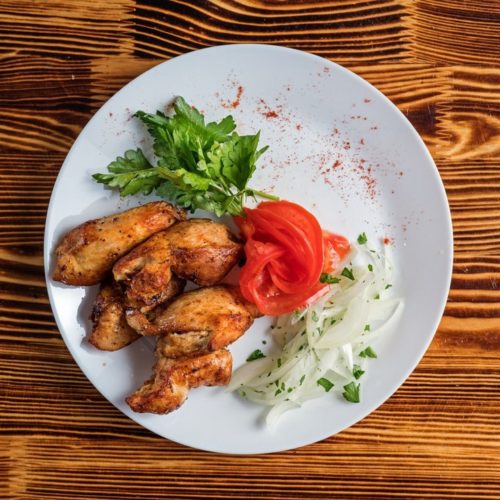Шашлык из курицы «филе» – Шашлычный дом «Мангал-Хаус» – Блюда на углях от профессиональных поваров из Армении