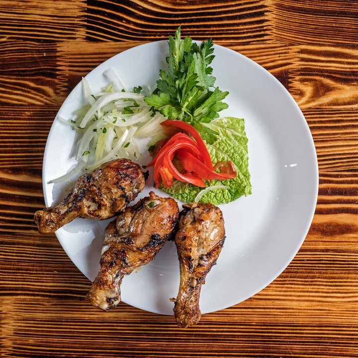 Шашлык из курицы «голень» – Шашлычный дом «Мангал-Хаус» – Блюда на углях от профессиональных поваров из Армении