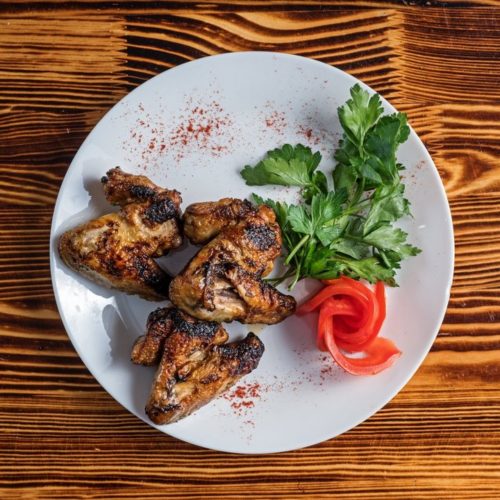 Шашлык из курицы «крылья» – Шашлычный дом «Мангал-Хаус» – Блюда на углях от профессиональных поваров из Армении